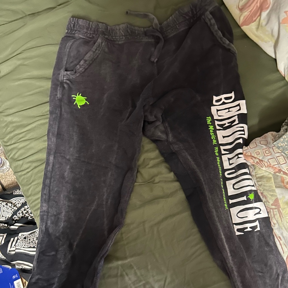 Beetlejuice musical sweatpants